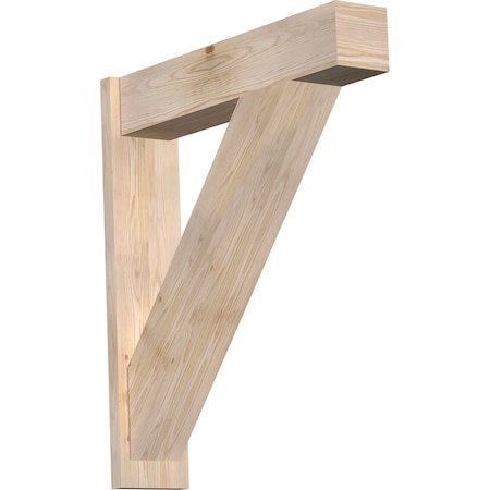 Ekena Millwork Traditional Block Smooth Outlooker, Douglas Fir, 7 1/2"W x 34"D x 38"H OUT08X34X38TRA05SDF